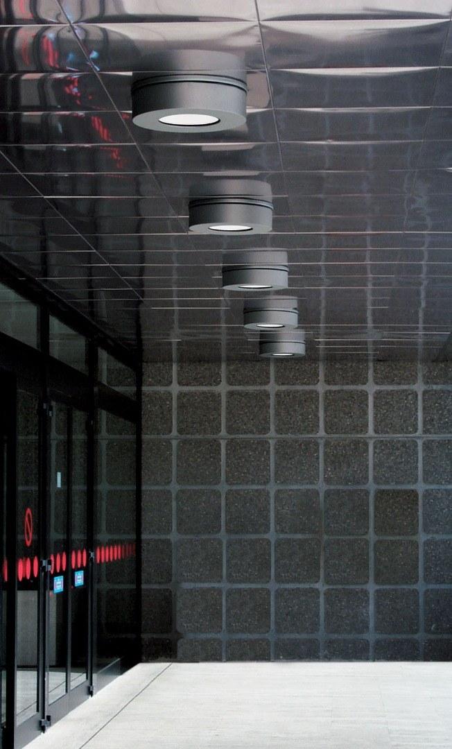 Martinelli Luce Алюминиевый потолочный светильник прямого света с диммером  2834/p/l/1/bi  - Вид №5