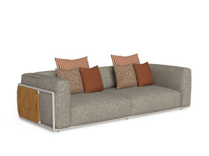 3-местный тканевый садовый диван