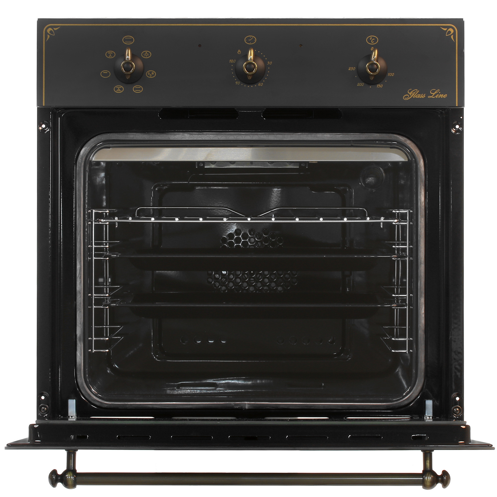 8121972 Электрический духовой шкаф De Luxe 6006.03эшв-062 черный STDN-0007916 - Вид №6