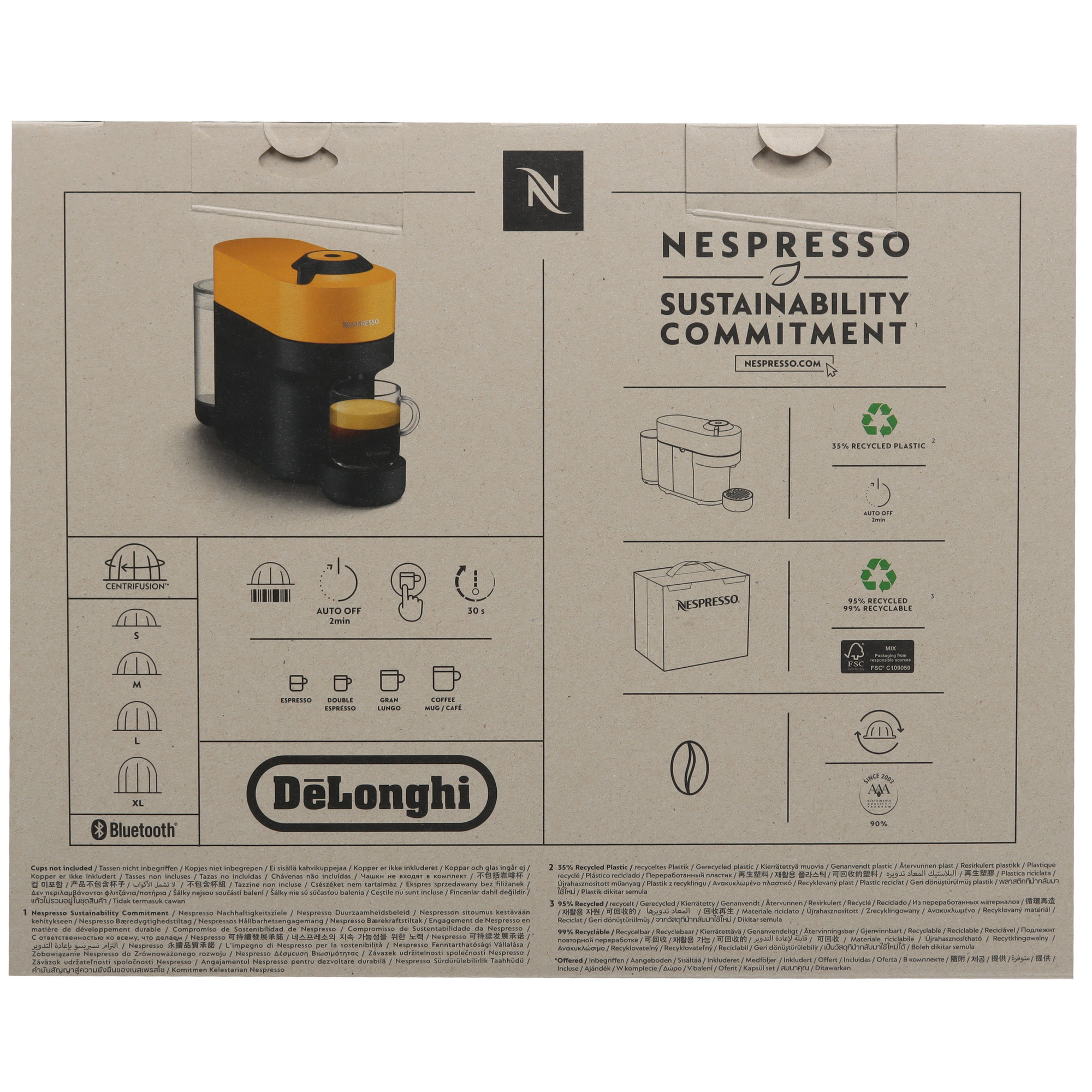 9182422 Кофемашина капсульная DeLonghi ENV90.A STDN-0021842 - Вид №9