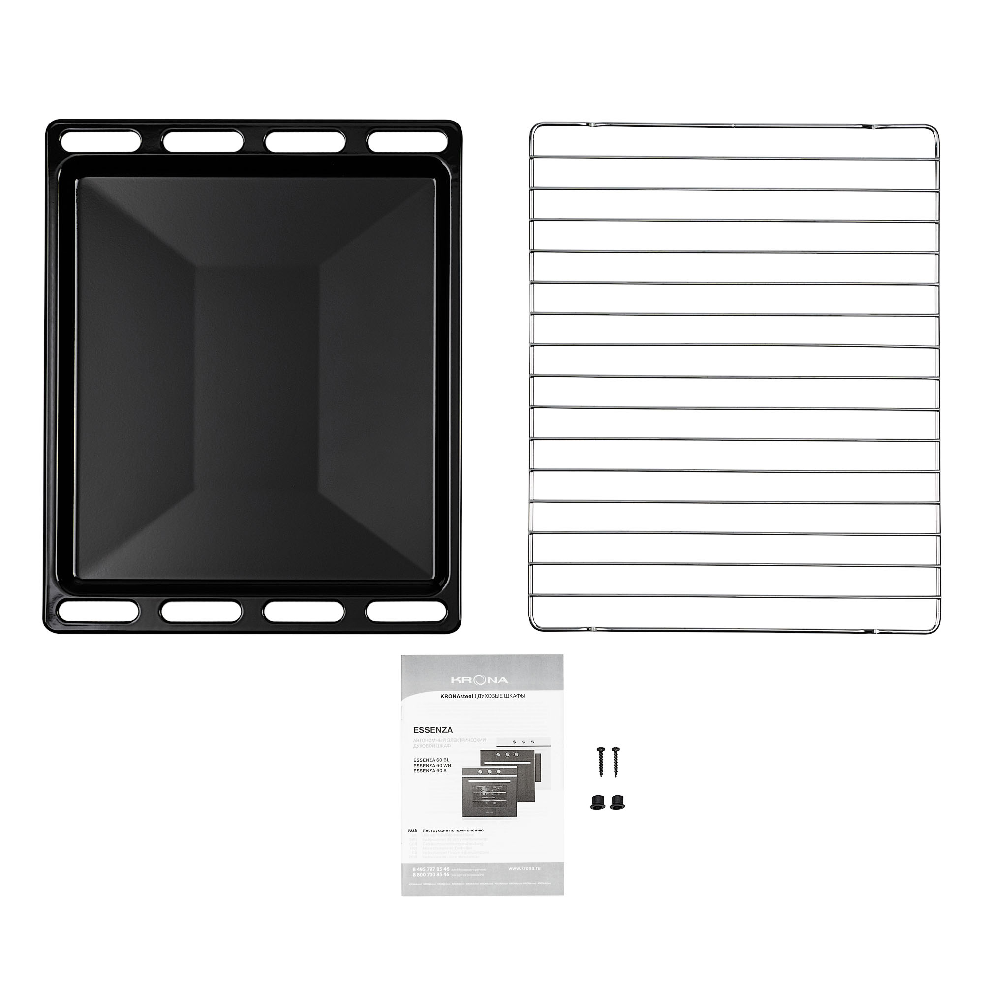 9013383 Электрический духовой шкаф KRONA ESSENZA 60 S G2 черный KRONA1 STDN-0006479 - Вид №8