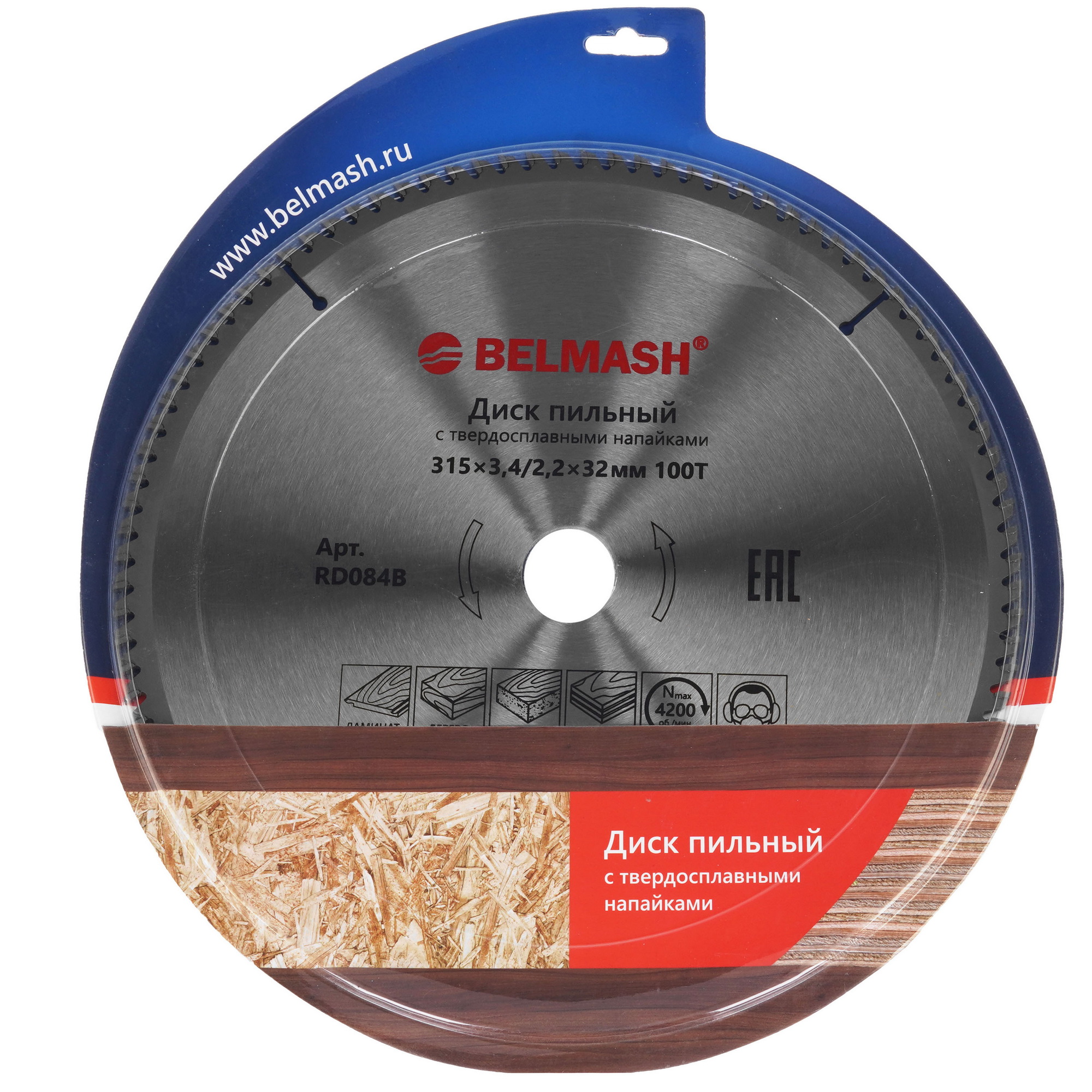 Диск пильный BELMASH RD084B 9153334 STDN-0062008