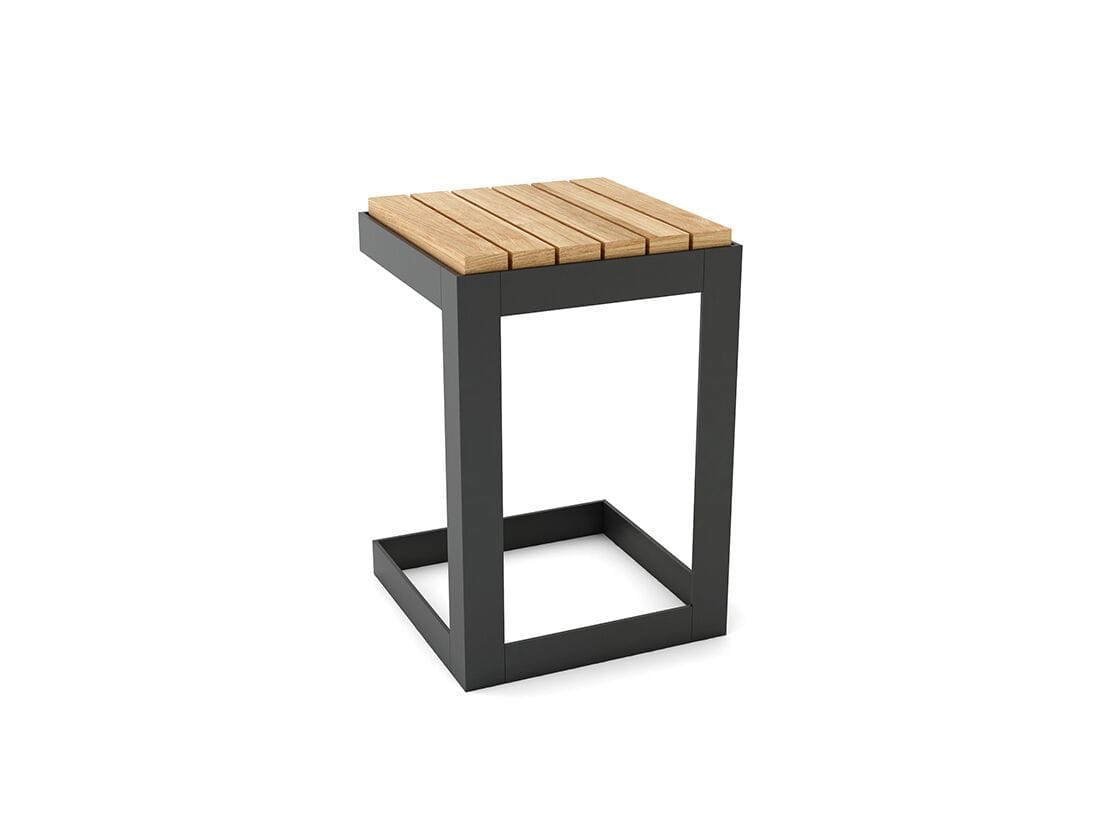 Квадратный стол из стали и дерева Walters More Comfort ARCH-00103675 - Вид №3