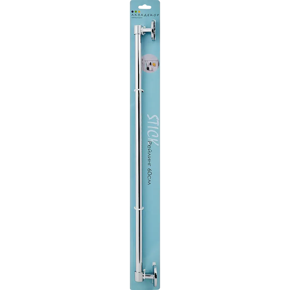 Рейлинг Аквадекор Stick 60 см цвет хром 82488051 STLM-2014619 - Вид №4