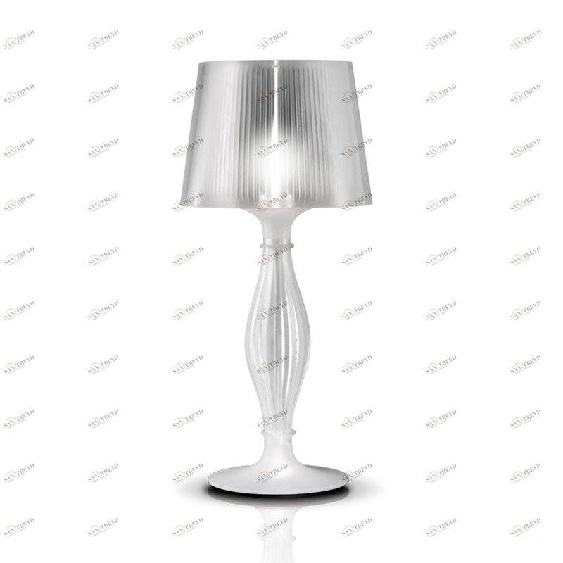 Настольная лампа Liza Prisma от Slamp SLAMP КЛАССИЧЕСКИЕ 244887 Прозрачный;серебро 