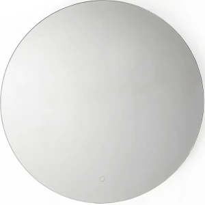 Зеркало для ванной Omega Glass с подсветкой 80 см круглое 89359576 STLM-2132717