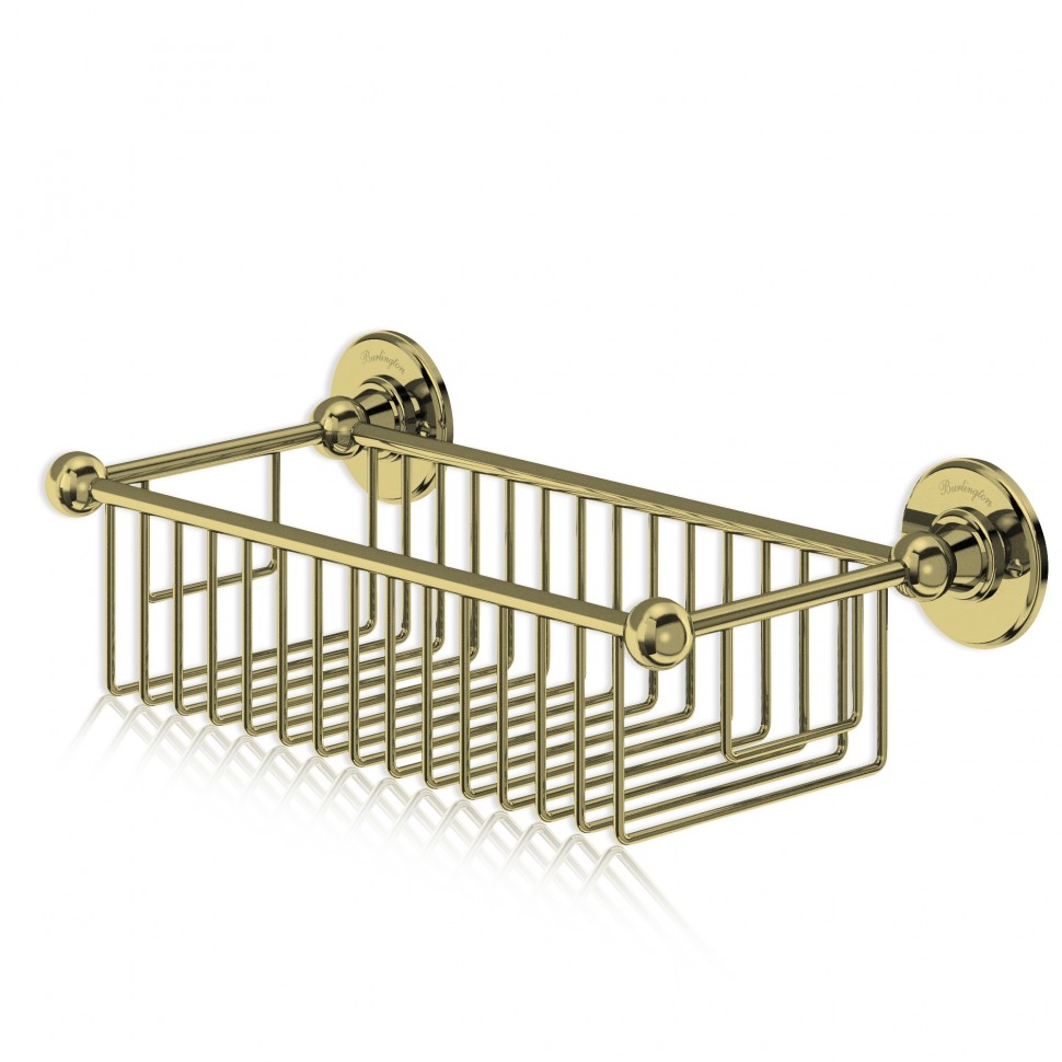 Прямоугольная полка- решетка, глубокая [A23 GOL] GOLD Burlington A23 GOL 330 x 155 x 88 - Вид №1