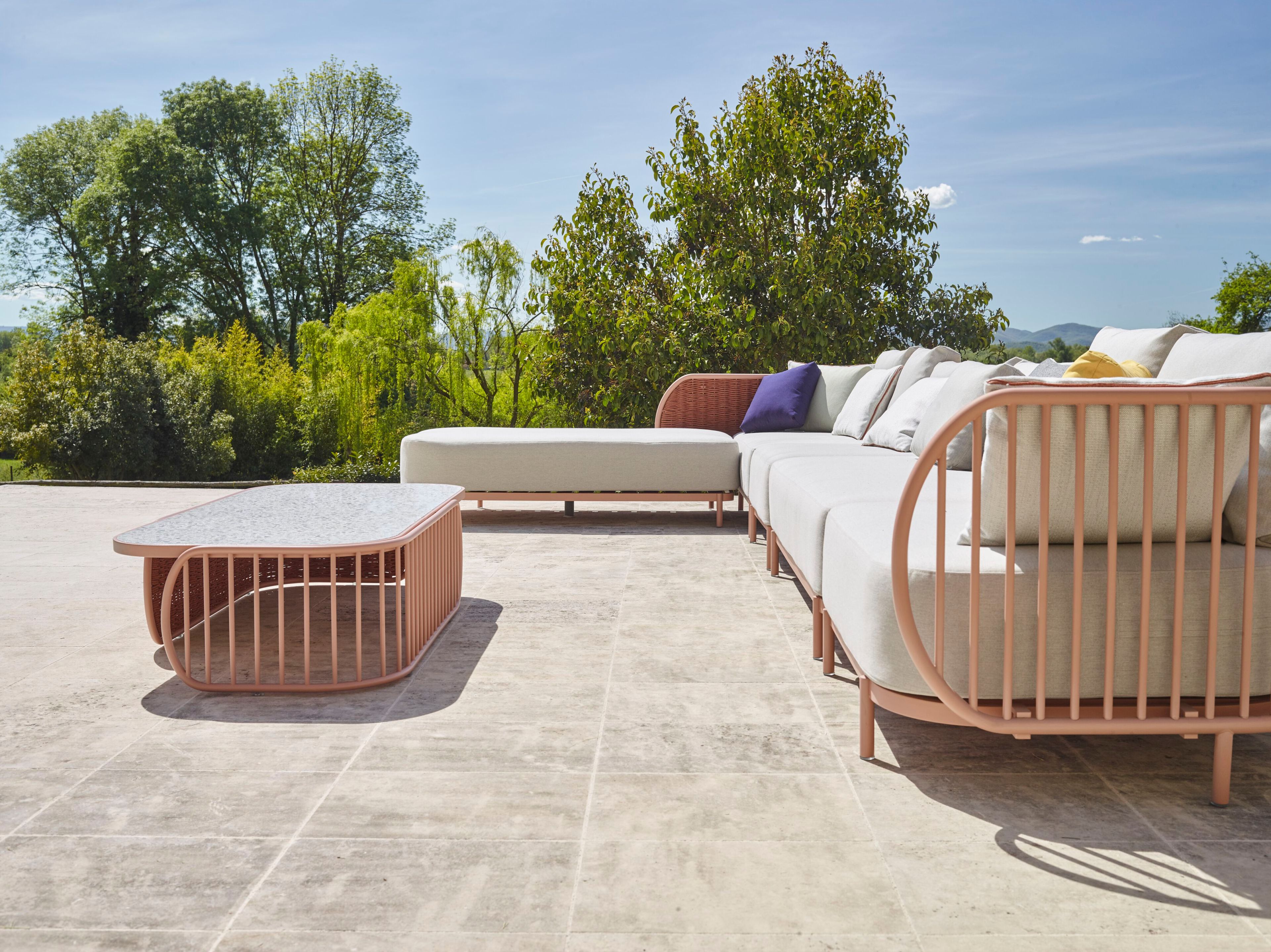 Алюминиевый низкий садовый столик YAAZ Ova ARCH-00112546 - Вид №8