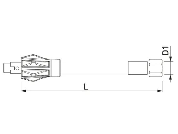 Шланг DIN-EN14800 TECO RTD ARCH-00002607 - Вид №1