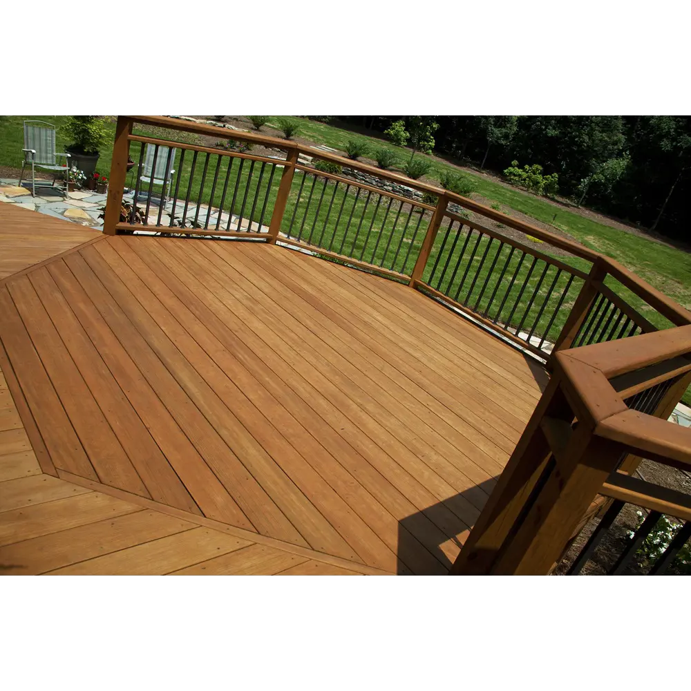 Террасная доска двухсторонняя 28x140x1000 мм импрегнированная вельвет 0.14 м² РУСШПАЛА STLM-2079934 - Вид №7