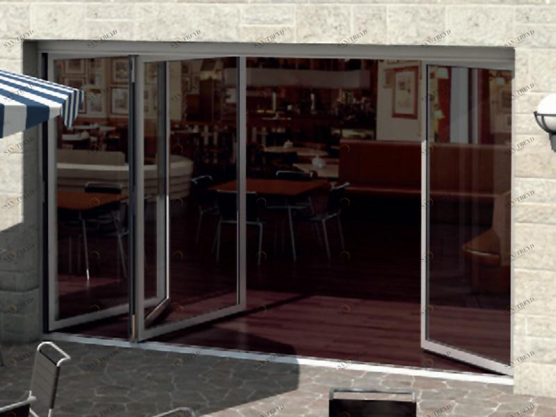 Schüco Алюминиевая складывающаяся дверь sun-id-1429446