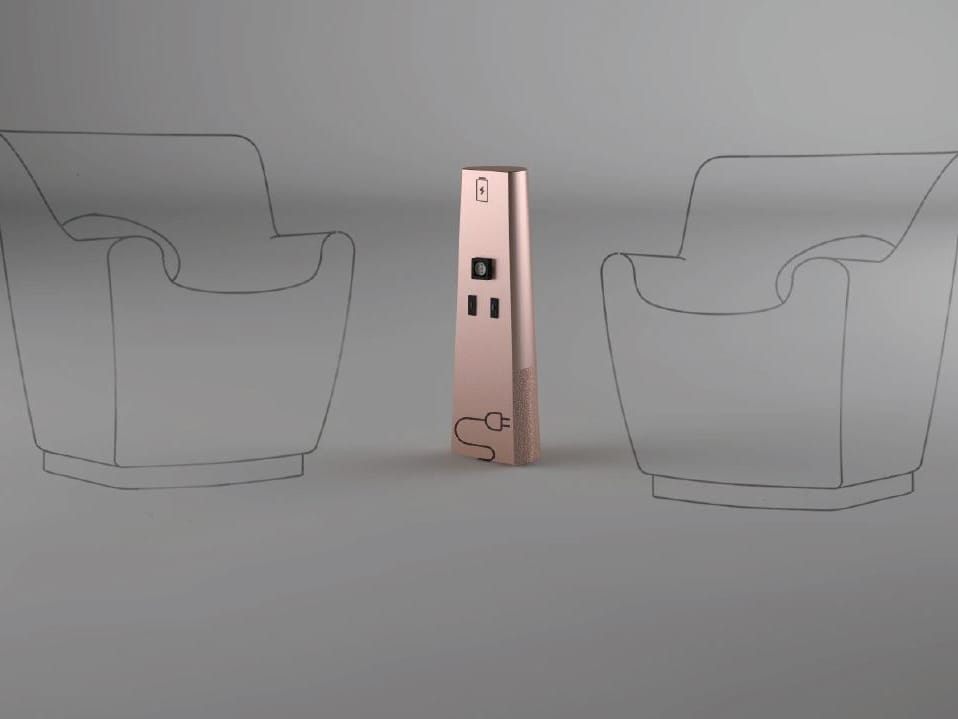 Тотем зарядное устройство из оцинкованного листа Viscio Urban Design Aero ARCH-00026617