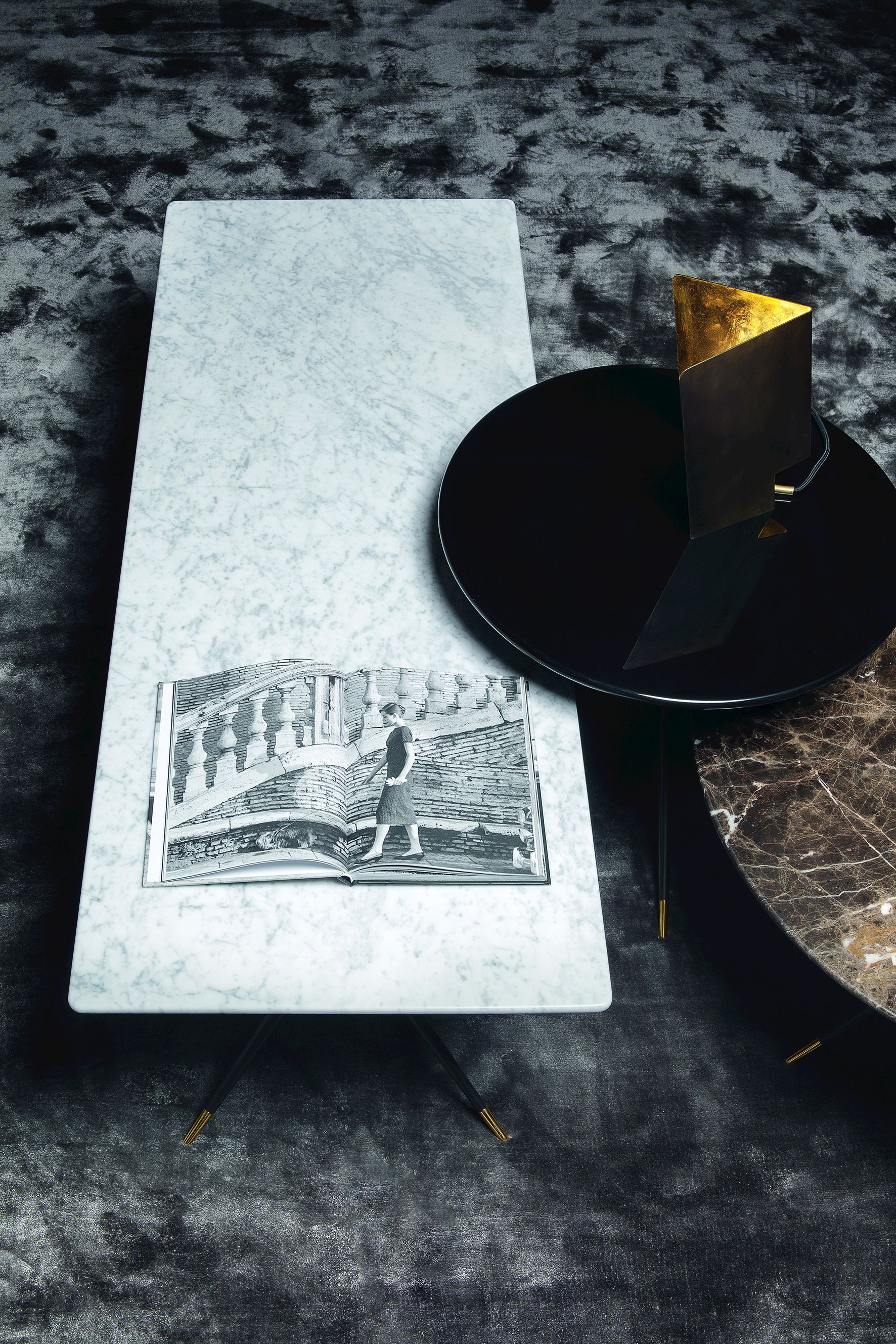 Высокий круглый журнальный столик Vibieffe 1500 Swing ARCH-00145492 - Вид №3