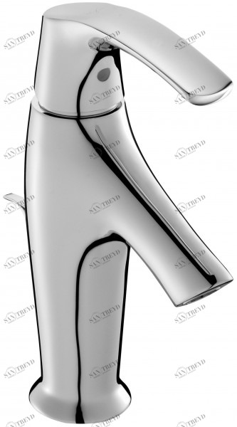 E72680-CP Смеситель на одно отверстие с донным клапаном Jacobdelafon SYMBOL Santreyd