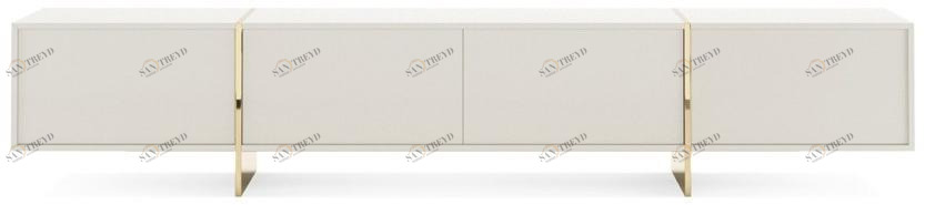 PRADDY Низкая лакированная тумба под ТВ Rhapsody Ml307