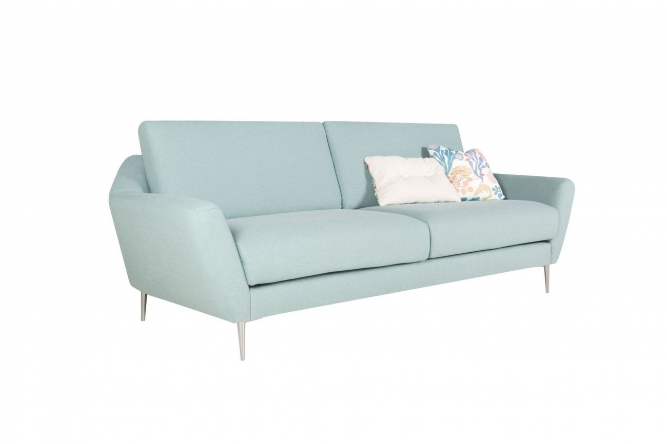 Диван трехместный прямой голубой Agda SITS AGDA 191854 Голубой  - Вид №10