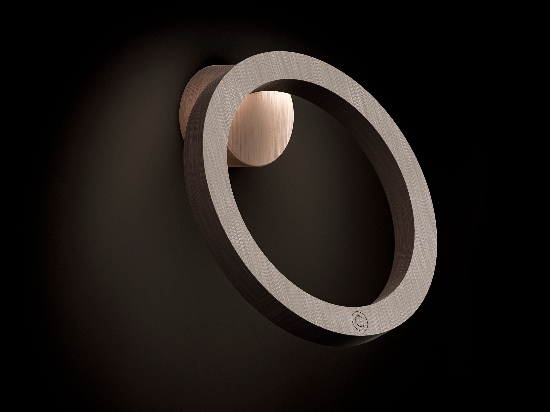 Поворотный металлический настенный светильник CPRN HOMOOD Dragonfly ARCH-00041420