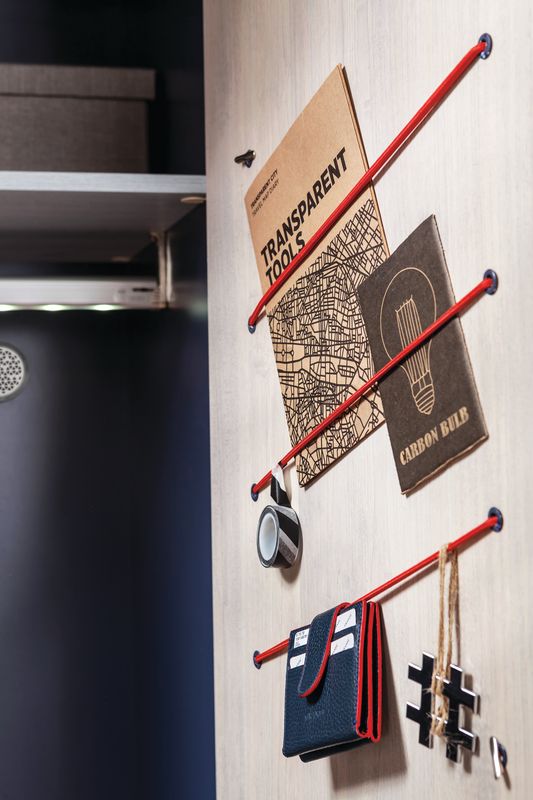 Шкаф распашной двухдверный бежевый Trio CILEK TRIO 00-3832150 Бежевый;серый Santreyd - Вид №7