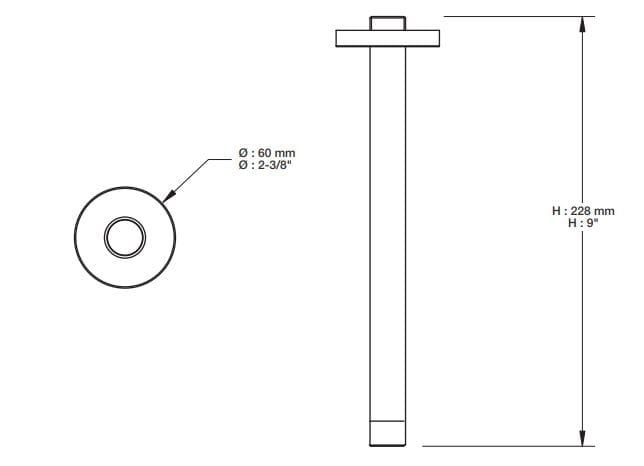Потолочный душ BARIL RAC-0918-02 ARCH-00022480 - Вид №2