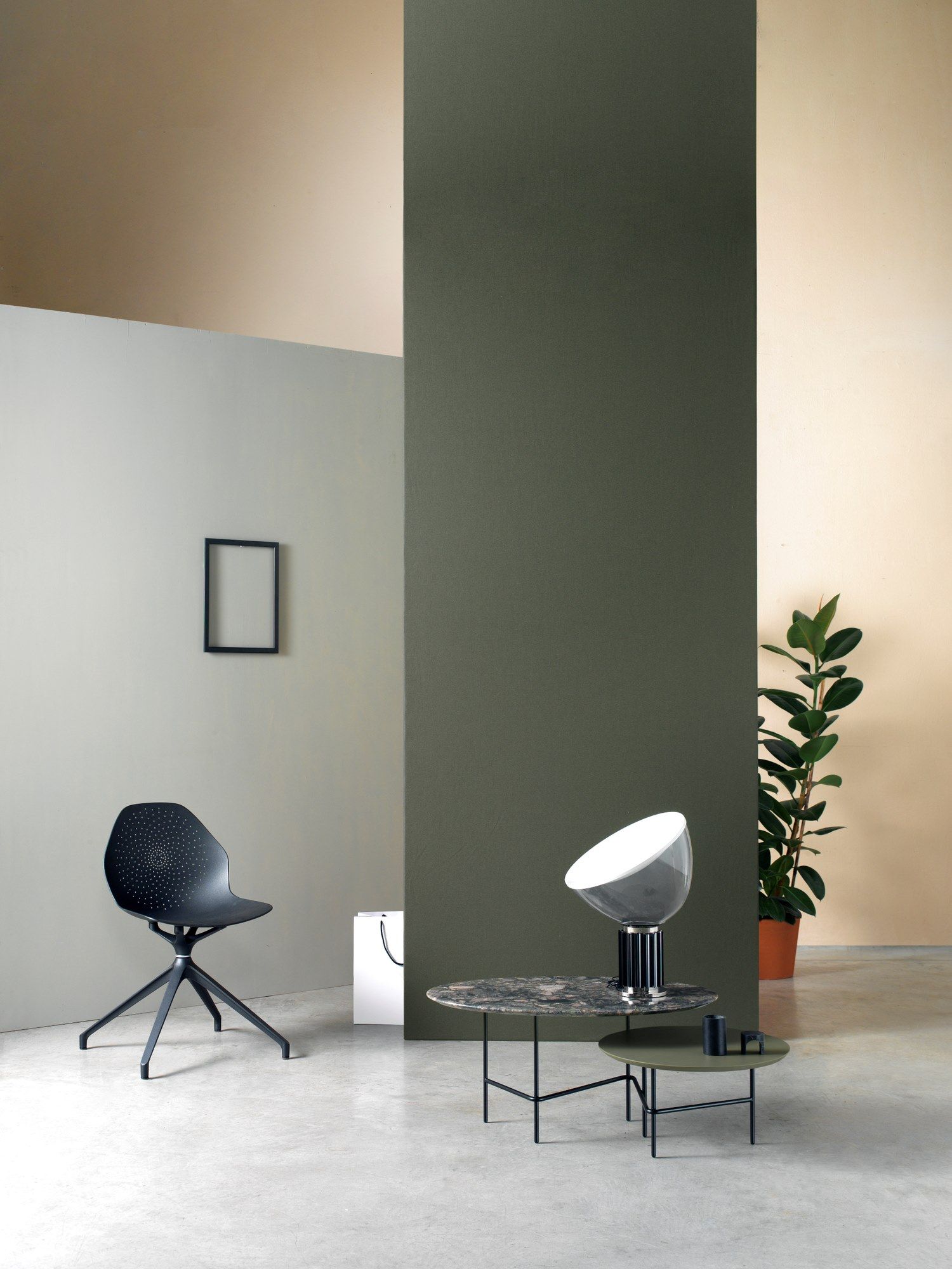 Алюминиевый поворотный стул с подлокотниками SITIA Klera ARCH-00071539 - Вид №6