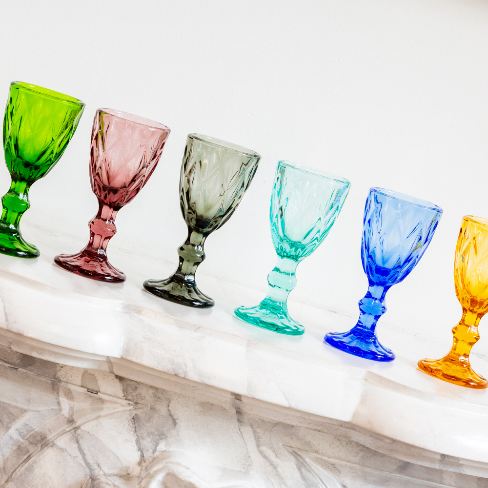 21091723 Комплект бокалов «Маркиз» мини-версия (6 штук, 6 цветов) Object Desire Светский прием  - Вид №10