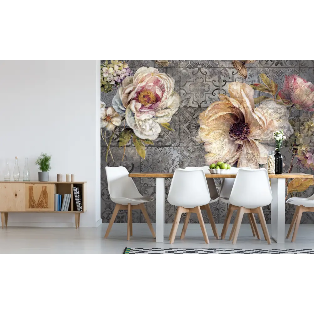 Фотообои Орнаментальный винтаж флизелиновые, 300x270 см, L13-257 FBRUSH 3D FLIZART STLM-2049597 - Вид №2