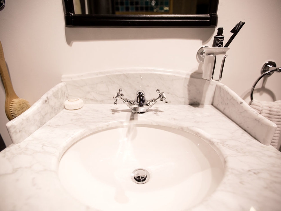 Смеситель на 1 отверстие, с донным клапаном [STA11]  Burlington STA11  - Вид №7