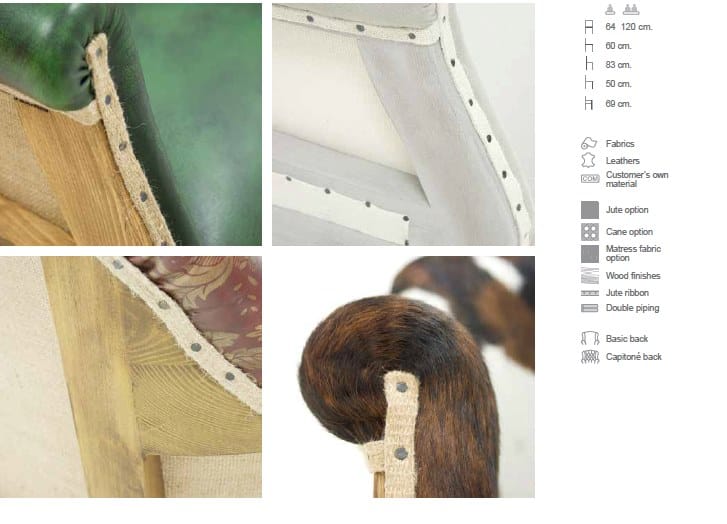 Бархатный стул с подлокотниками CREARTE COLLECTIONS Paris Essence ARCH-00138109 - Вид №17