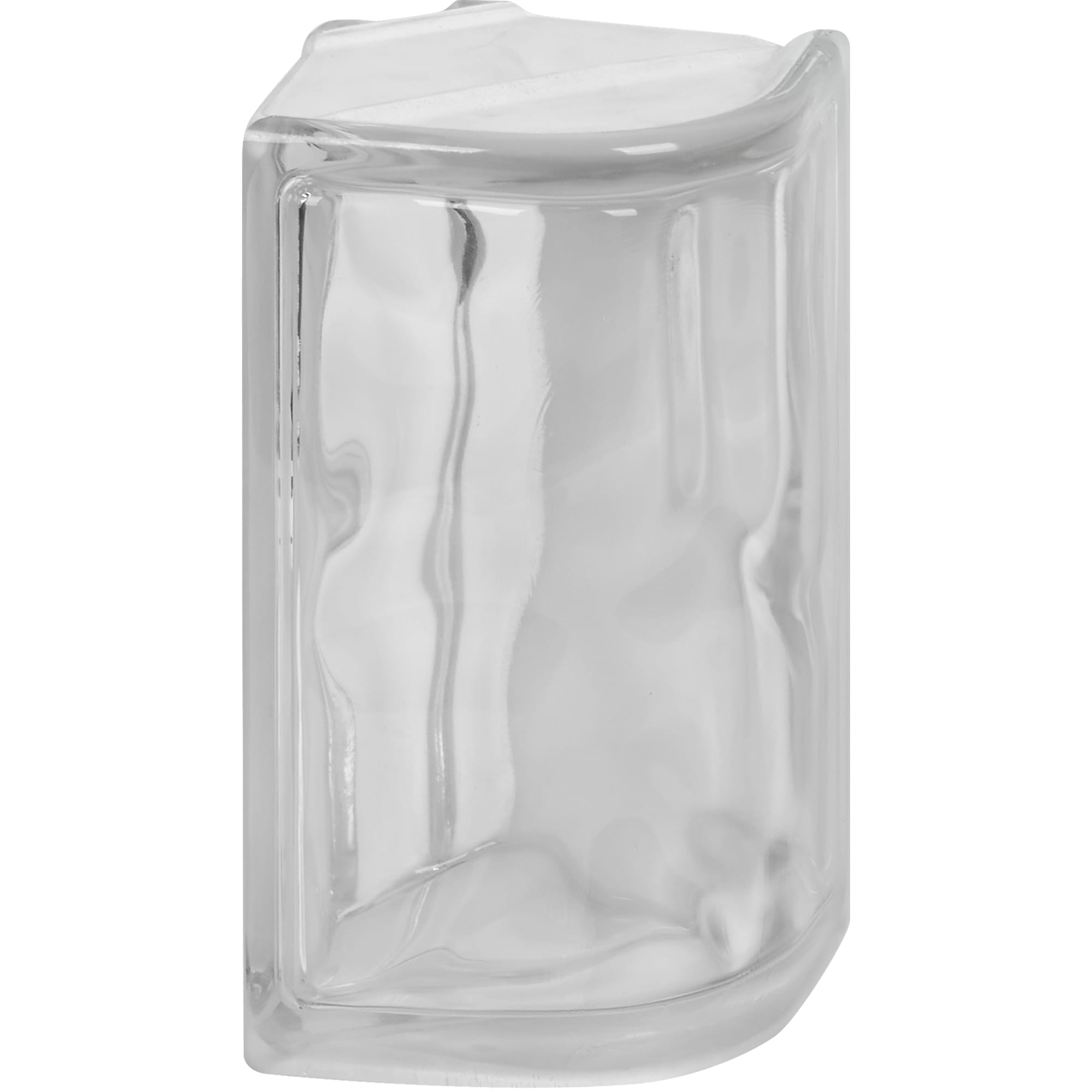 82349334 Стеклоблок Волна угловой круглый Santreyd 