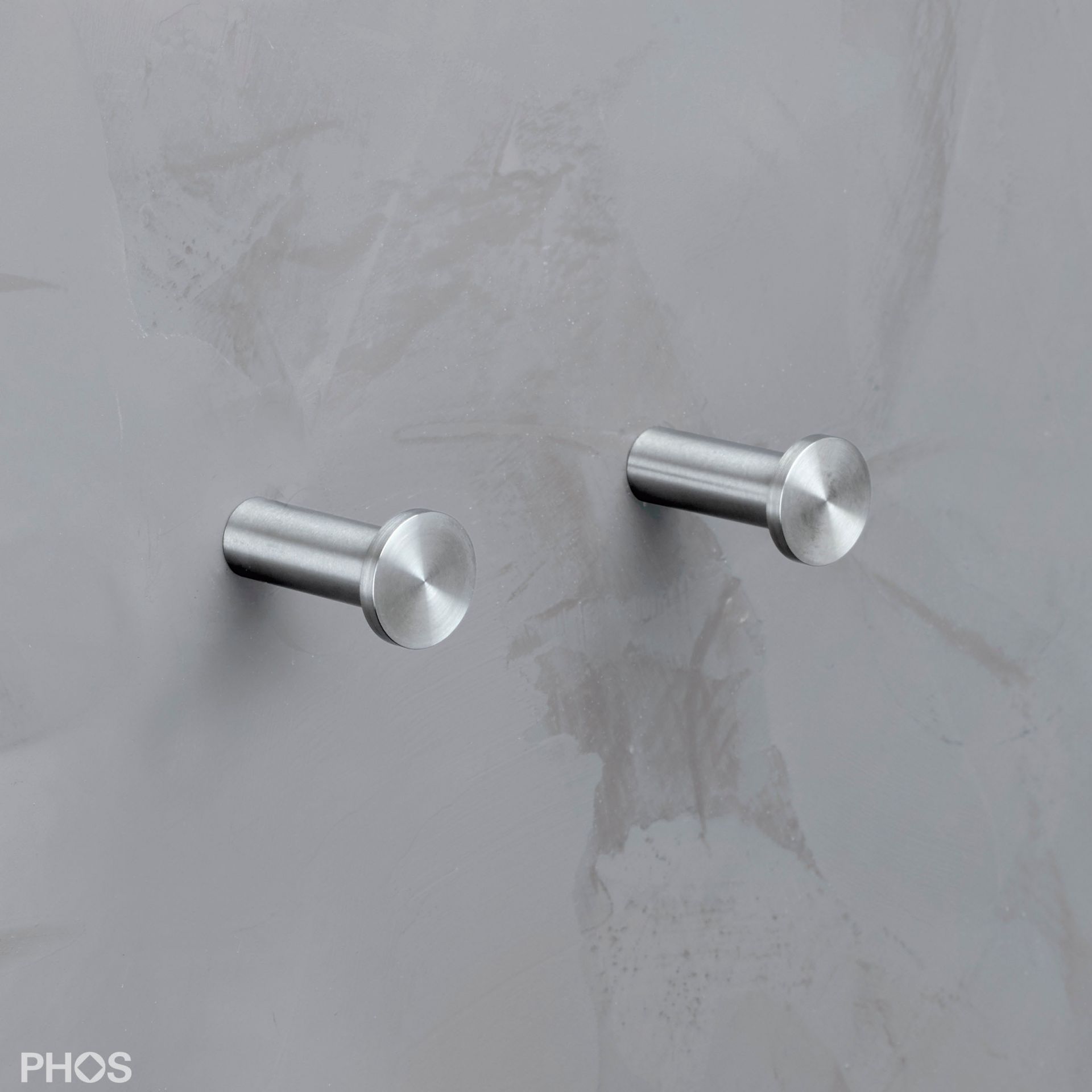 HA1-S-B Крючок для полотенец, модель bnd, ø12 мм, длина 3,7 см PHOS  - Вид №1