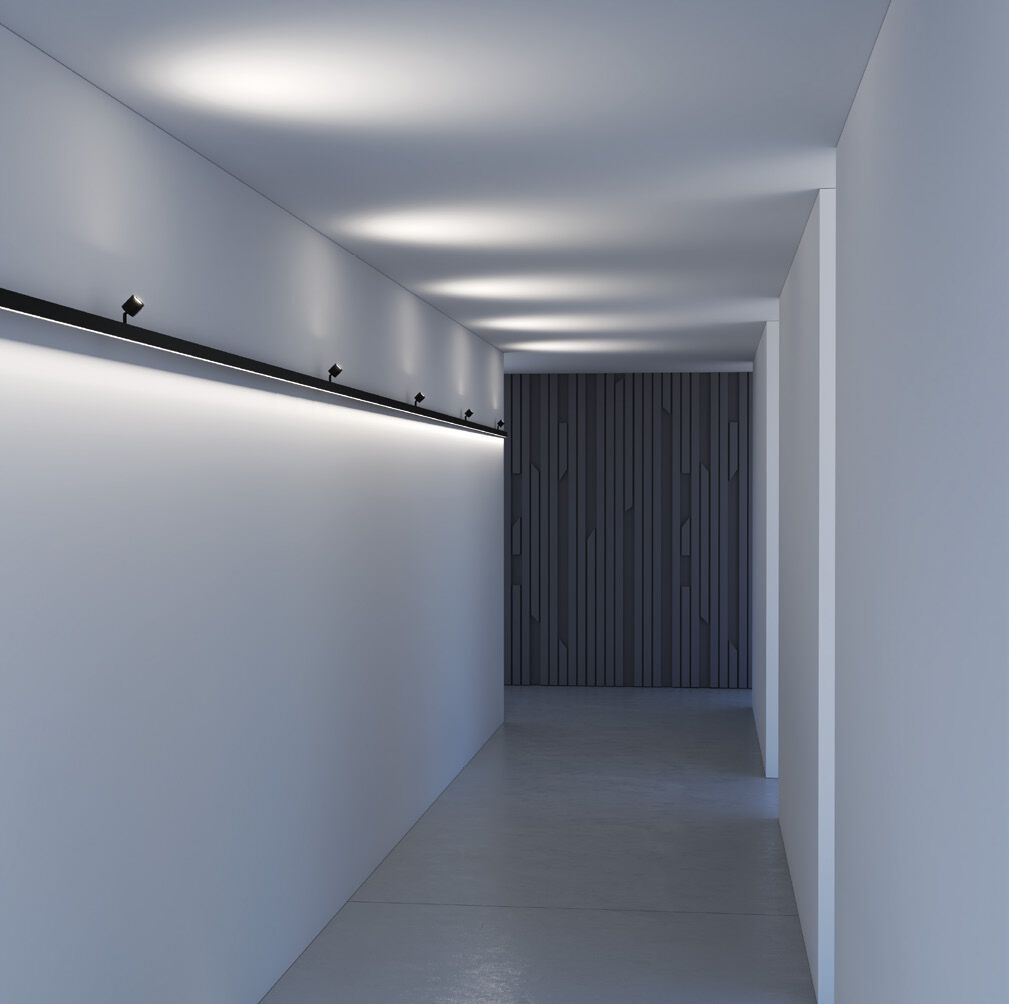 Экструдированная алюминиевая система освещения трека Letroh VIAVAI ARCH-00024459 - Вид №2