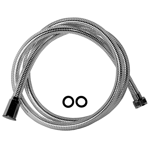 AGD 22.436CT 150 P  Шланг для душа прозрачный / хром ARGO kran agd22436ct150p