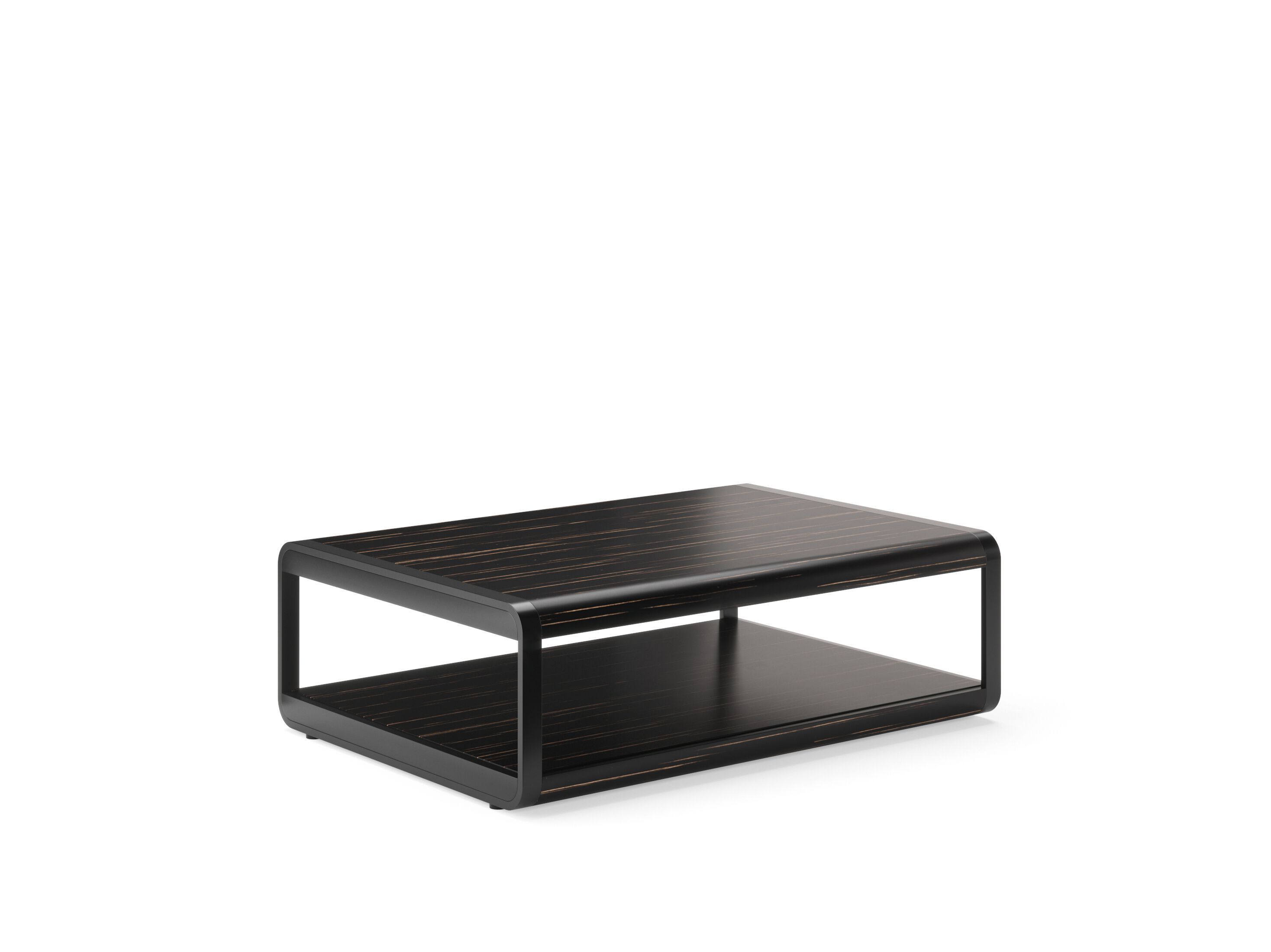 Деревянный прямоугольный журнальный столик с журнальной стойкой PRADDY Metro ARCH-00086270 - Вид №1