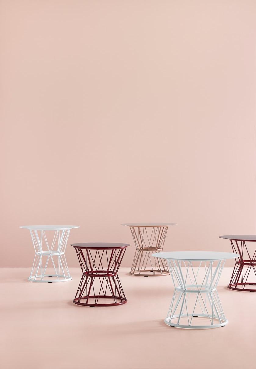 Mobboli Круглый журнальный столик из металла Atenea sun-id-1446211 - Вид №3