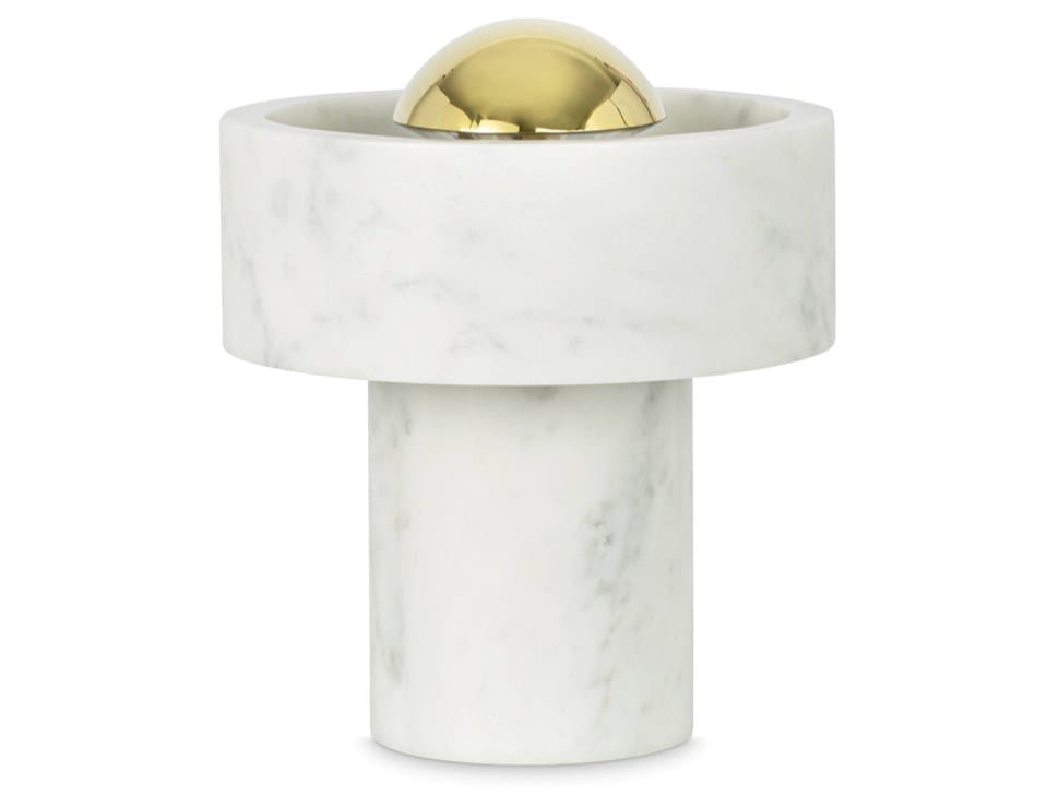 Мраморная светодиодная настольная лампа In Stock Tom Dixon ARCH-00028871 - Вид №1