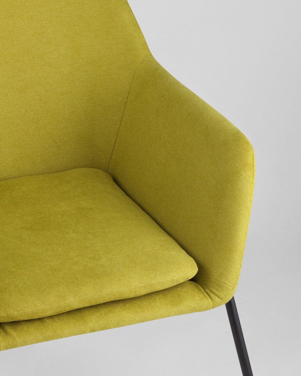 Кресло с мягкими подлокотниками зеленое "Шелфорд" STOOL GROUP ДИЗАЙНЕРСКИЕ 00-3946328 Зеленый  - Вид №8