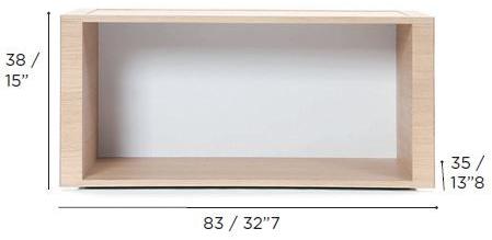 Wildspirit Открытый отдельно стоящий деревянный книжный шкаф Motley sun-id-1368034 - Вид №5