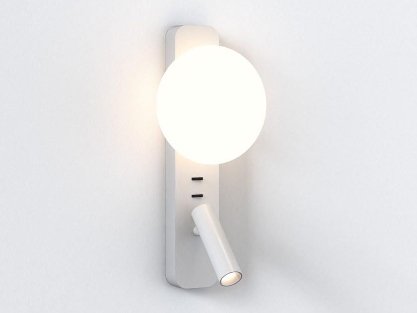 Astro Lighting Алюминиевая лампа для чтения прямого и непрямого света в современном стиле с фиксированным кронштейном Zeppo sun-id-1501885 - Вид №5