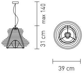 Slamp Подвесной светильник Faretto sun-id-1389534 - Вид №4
