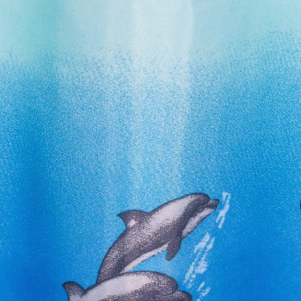 Штора для ванной комнаты «Bath Plus Dolphin Dance» 180x180 см цвет голубой 11837332 STLM-2084104 Без серии - Вид №3