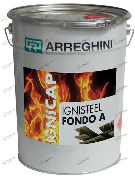 CAP ARREGHINI Двухкомпонентная эпоксидная антикоррозионная грунтовка Ignisteel sun-id-1379235