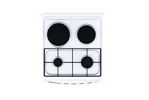 5362869 Комбинированная плита Flama RK 2211 белый Flama group STDN-0051177 - Вид №1