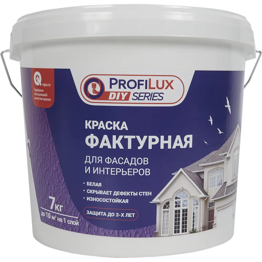 Фактурная краска Profilux для декоративной отделки стен 7 кг 82419180 STLM-0027010 - Вид №1