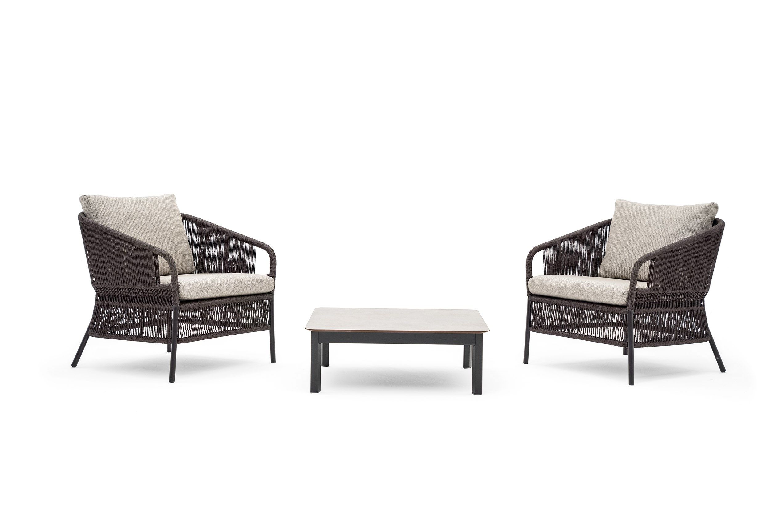 Синтетическое волокно садовое кресло с подлокотниками Varaschin Cricket ARCH-00074838 - Вид №11