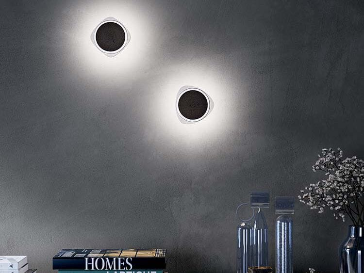 Светодиодный настенный светильник из поликарбоната Quadrifoglio Group Design Lighting ARCH-00051841