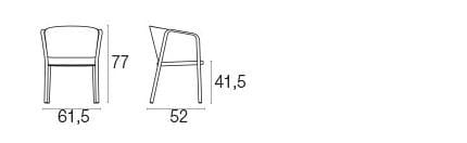 Алюминиевое кресло и плотный плетеный Канат emu ARCH-00148392 - Вид №9