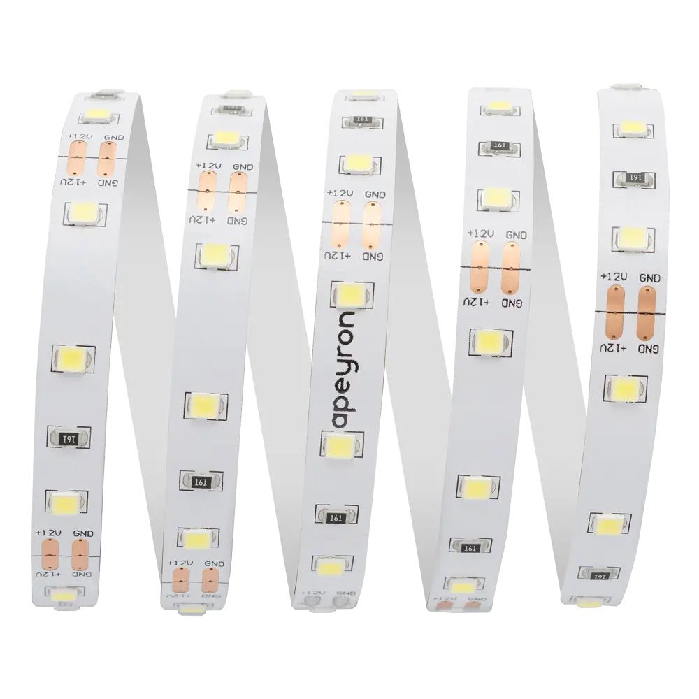 Светодиодная лента SMD 3528 60 диод/280 Лм/4.8 Вт/м 12 В IP23 5 м холодный белый свет 13773344 STLM-2026850 APEYRON  - Вид №2