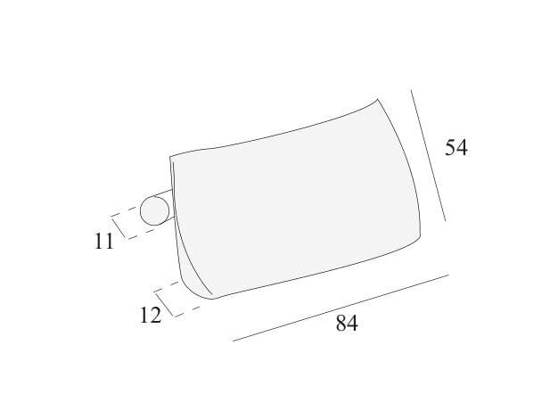 3-местный тканевый диван Egoitaliano ZAZOU ARCH-00022994 - Вид №9