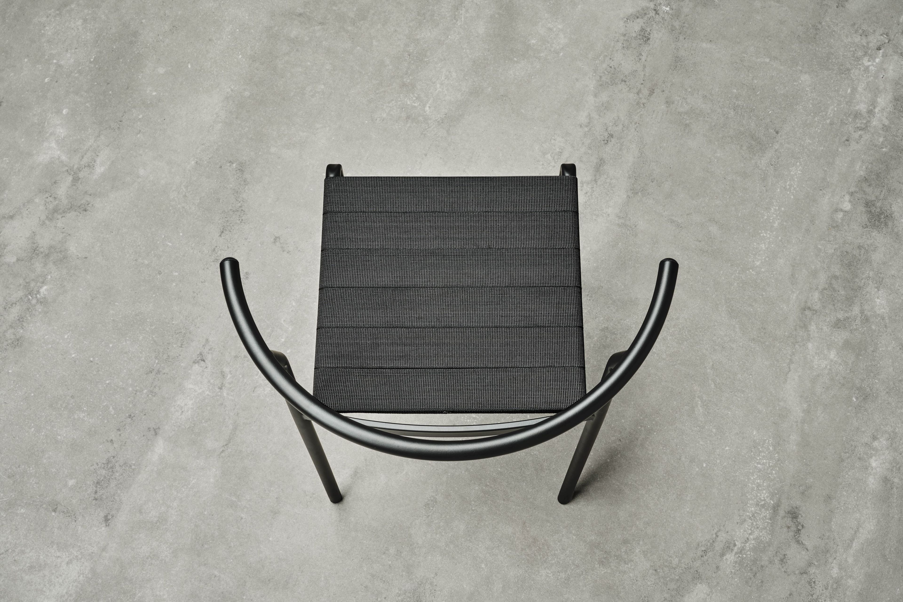 Стальной стул с порошковым покрытием BALERI ITALIA Cafè Chair ARCH-00126104 - Вид №3