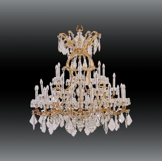 Woka Lamps Vienna Люстра из железа и стекла в классическом стиле sun-id-1362571 - Вид №1